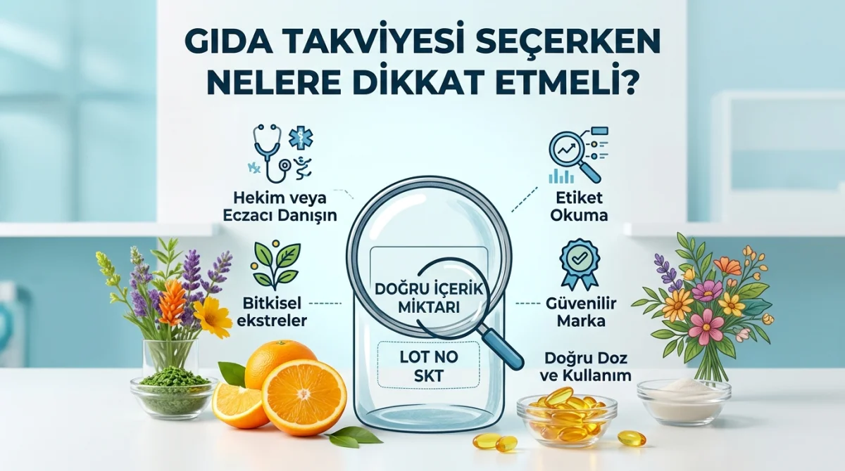 Gıda Takviyesi Seçerken Nelere Dikkat Etmeli?