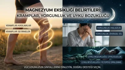 Magnezyum İhtiyacı: Kas Fonksiyonu, Enerji ve Günlük Zindelik