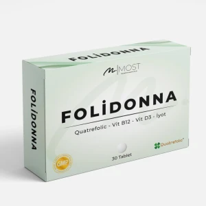 MOSTMAG Folidonna Quatrefolic, Vit B12, Vit D3 ve İyot fotoğrafı
